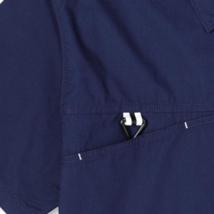 Converse Layering Shirt Asia Sizing 'Blue' Men's 10024356-A02