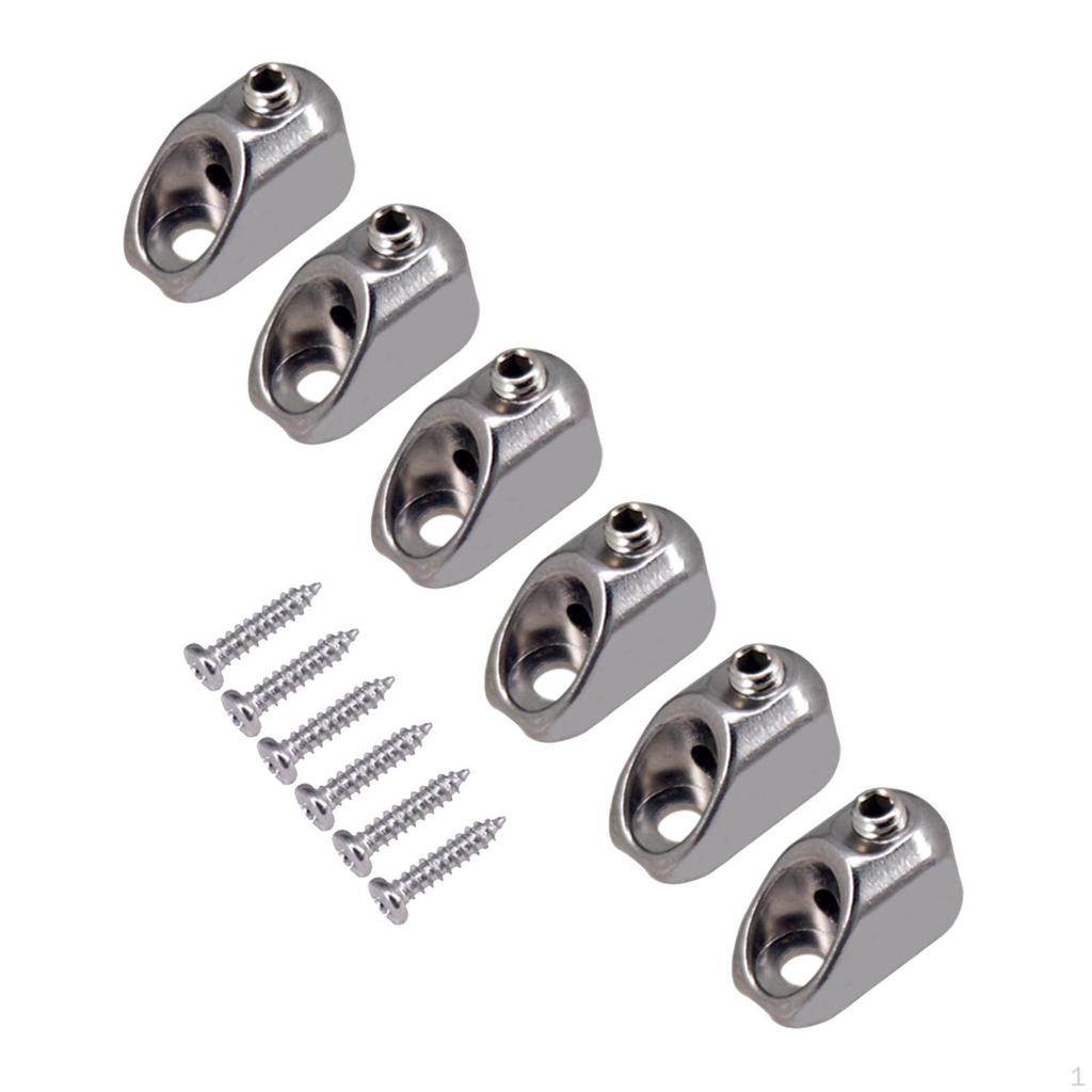 6 Guitar Locking Nut Set with for Replacement