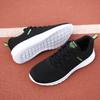 Men's Spring Black Casual Shoes Breathable and Non Slip Walking Shoes Outdoor Comfortable Fashionable Ultra Light Running Shoes