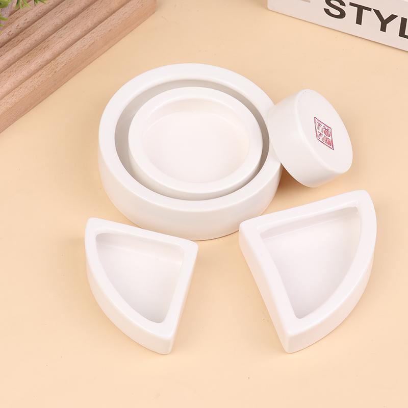 Reptile Ceramics Food Bowl Feeding And Watering Bowl Anti-Escape Mealworm Container For Pet Lizard Hamster Accessories