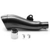 1pcs Exhaust Pipe And Sold With Hardware As Pictures For It Is Universal Muffler Can Be Used For Dirt Bike, Street...