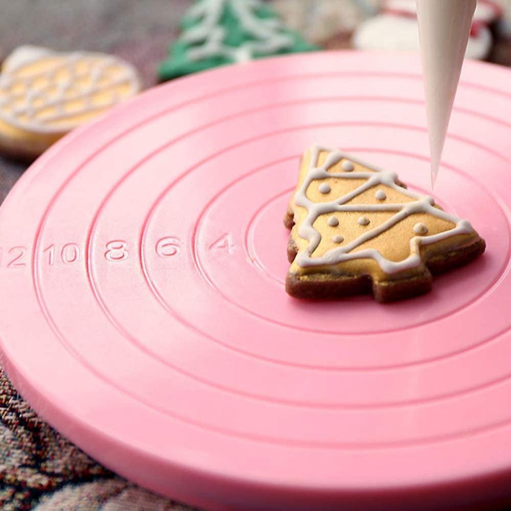 360 Degree Revolving Baking Tools Cake Swivel Stand Rotary Table Cookie Decorating Turntable
