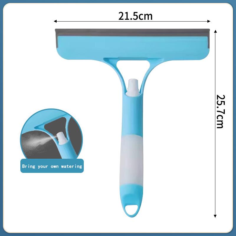 Limpiaparabrisas De Limpieza De Ventanas 3 En 1 Rasador Coche Multifuncional Cepillo Vidrio Escobilla Goma Silicona Herramientas
