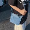 Single Shoulder Bag, Casual Crossbody Bag, Retro Canvas Handbag