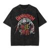 Washed T Shirts Danhausen Curses Meme Horror Hip Hop TShirts Oversize  Streetwear Short Sleeve Summer Tops Tees Men Women