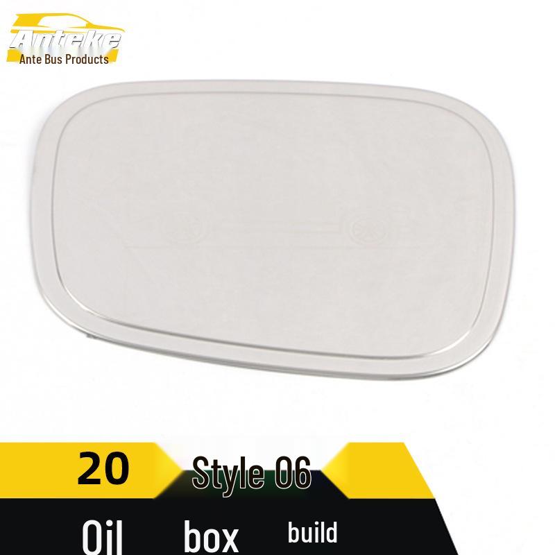 Lynk&Co 2020 06 Stainless Steel Fuel Tank Cap Decorative Anti-Scratch Sticker.