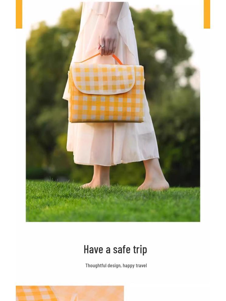 Thickened Waterproof Picnic & Camping Mat - Moisture-Proof, Portable & Foldable