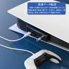 PS5 USB USB Expansion Expansion Hub for 4 USB Ports USB Port Easy for PlayStation PlayStation 5 Accessories Hub, Hub, High-Speed PS5, 2.0 + 3.0 +