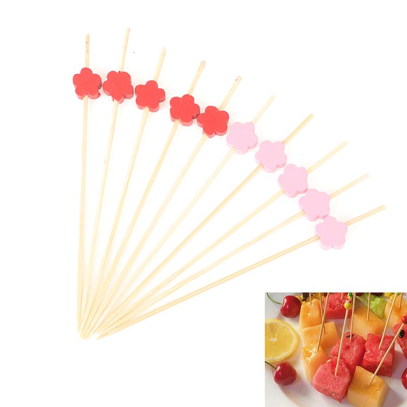 Buy Wooden Cocktail Stick Mini Fork Party Buffet Cocktail Fruit