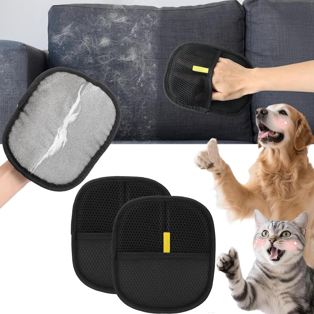 Pet Hair Cleaning and Collection Gloves Pet Double-sided Multi-functional Beauty Glove Tool Reduce The Pressure of Pet Ownership