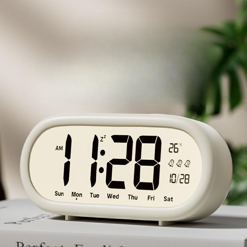 Alarm Clock for Students' Special Wake Up Artifact Alarm Clock New Smart Electronic Clock Desktop Decoration High End Wake Up Clock