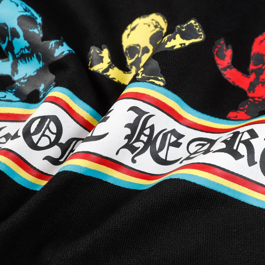 853 CHROME HEARTS 2025 Φθινόπωρο και Χειμώνας Νέο Κλασικό Στυλ Μεγάλο Μέγεθος Λογότυπο Φούτερ με Κουκούλα και Φερμουάρ, Κατάλληλο για Ζευγάρια