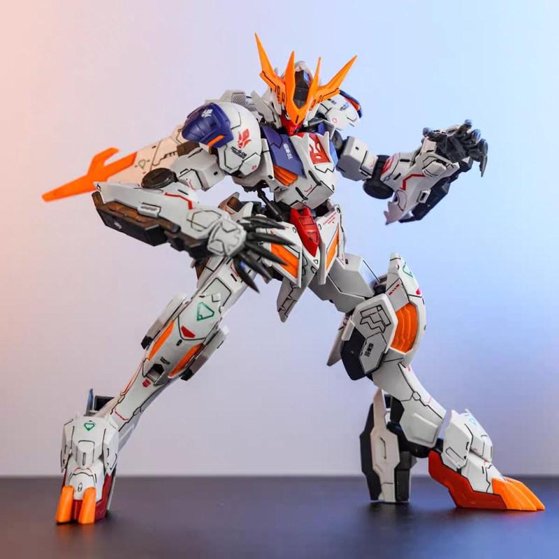 MAX TV03 1/100 Barbatos Lupus Rex Sirius Keizer Vorm Pak IJzeren Bloedige Wezen Montage Model Kit Actiefiguur Jongens Speelgoed Cadeau