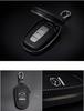 Modne etui na kluczyk samochodowy ze skóry PU Pokrowiec Brelok Ochronne do Mazda 3 6 CX5 2 CX3 CX9 MX5 RX8 Axela Demio Atenza MS GJI