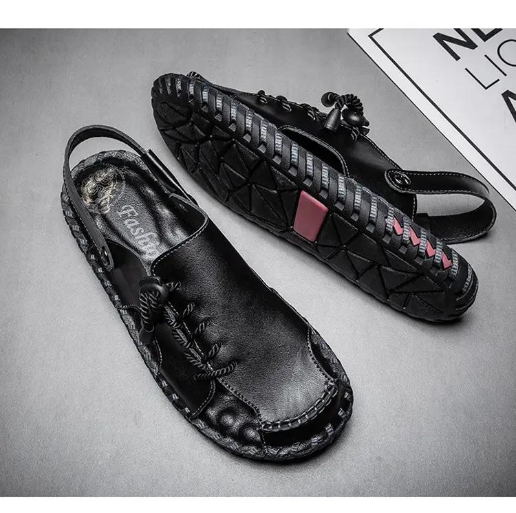 Sandals Men New Casual Beach Shoes Men's Trend Summer Wear Two-purpose Slippers