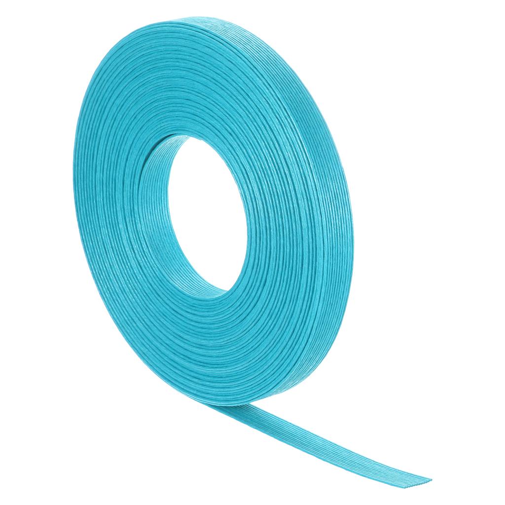 Papierrattan-Webrohr 12-fädig Papierrattan-Geflecht Korbgeflecht-Zubehör für DIY Heimküchenkorb-Bastelarbeiten 16,4 Yards x 0,6"