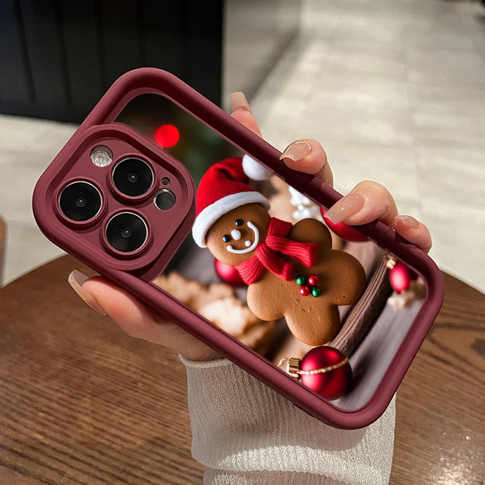 Sky Eye Ladder Soft Case for Samsung A06 A15 A25 A35 A55 A14 S23 S24 FE All Samsung Models Phone Cases Cover NY46 Christmas Santa Claus Christmas Tree