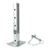 Jack Drop Leg, Easy Installation, Supplies Trailer Camper Jack Foot Pad, Auxiliary Support, 7000lbs Capacity Drop Leg Foot Stand