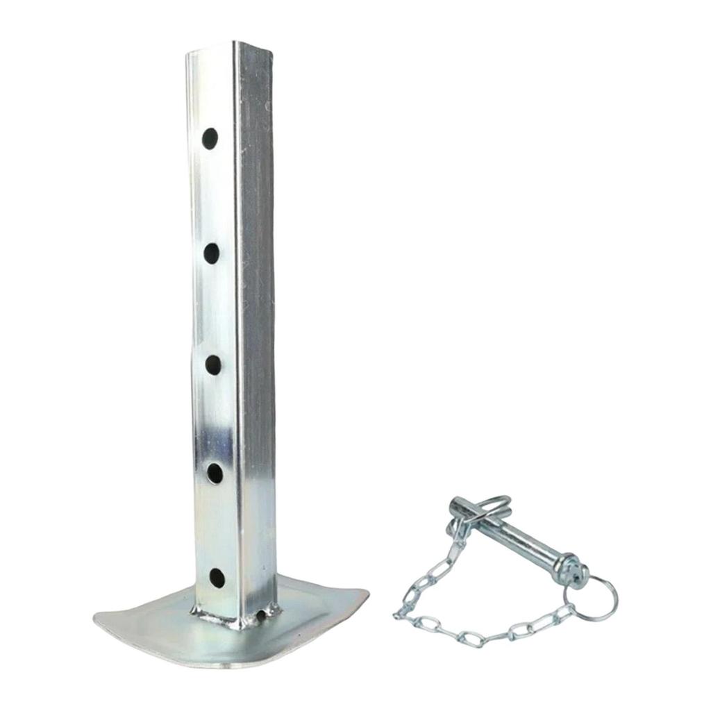 Jack Drop Leg, Easy Installation, Supplies Trailer Camper Jack Foot Pad, Auxiliary Support, 7000lbs Capacity Drop Leg Foot Stand