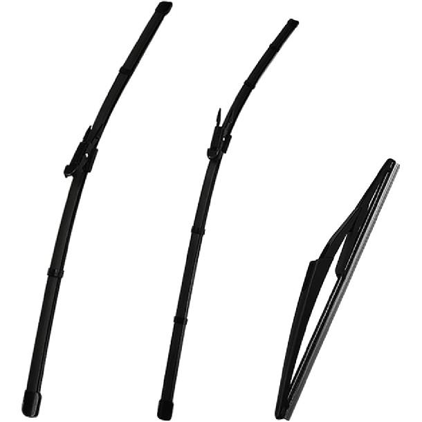 JSCARLIFE Rear Windshield Wiper Blade Arm Set for V-W ID.4 2021 2022 2023 2024, Rear Wiper Arm Blade Set -Original Equipment Replacement