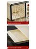 Desktop Dustproof Cup Storage Rack for Kitchen Countertops