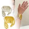Vintage Palm Ring Bracelet Light Luxury Handshake Bracelet Palm Grip Bracelet  Women Men