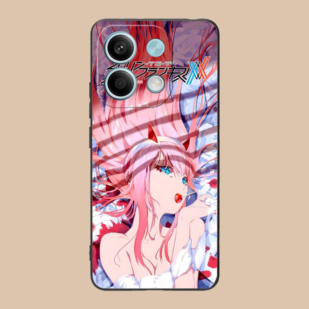 Darling FranXX Zero Two Phone Case for POCO M6 M5 M4 M3 X7 X6 X5 X4 X3 F6 F5 F4 Pro GT 5G Colour Printing Cover Luxury Pretty