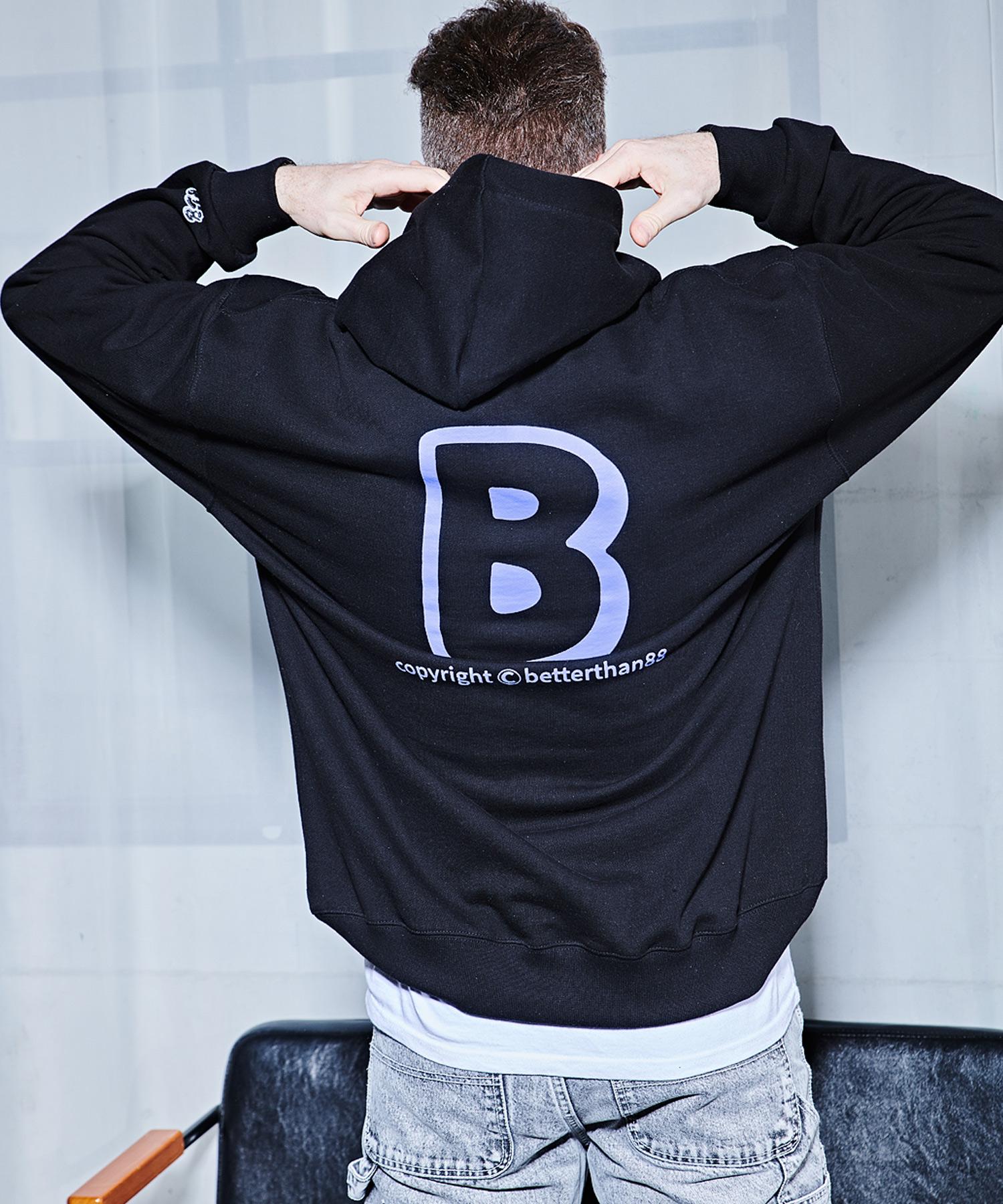 Лучше, чем 88 4012Vb Большой Худи с Логотипом B Vantablack Black/S