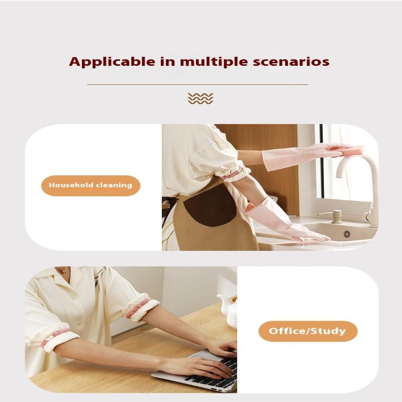 1 Pair Fashion Shirt Cuff Arm Ring Suit Sleeve Holder Anti-Slip Clip Cuff Strap Tightening Belt Ladies Elastic Headband Fixed St