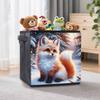 The Fox In The Snow 5D Diamond Painting Storage Basket Full Round Drill Mosaic Diamond Embroidery Cross Stitch Kits Home Decor Home Decor