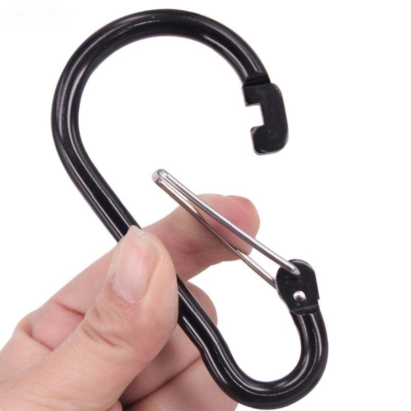 Fashion Handmade Keychain Spring Hook Aluminum Alloy Link Chain Keychain Clasp for Making Jewelry and Keychain