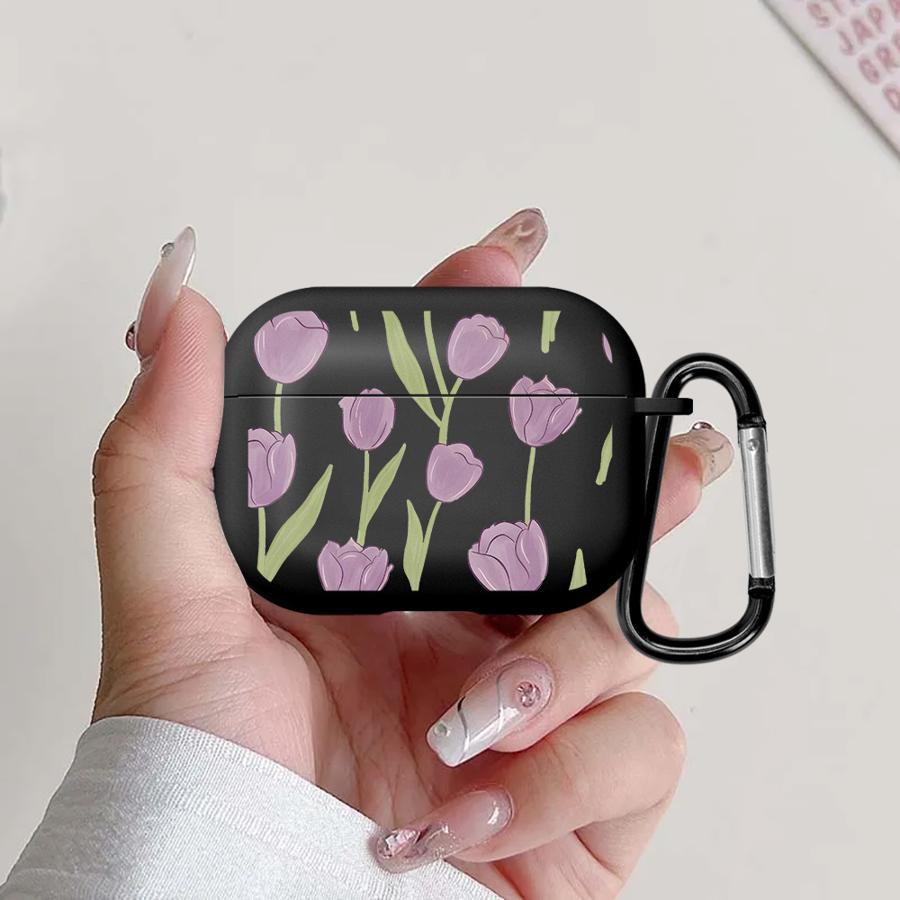 Case For Airpods 3 Pro2 1 4 Pro3 Pro 2 Earphone Cases Cover Simple Flower
