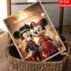 Disney Mickey and Minnie Pearl Painting Handmade Pearl Kit Home Decoration Painting