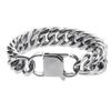 New 10MM Bracelet Side Chain Stainless Steel for Men Women Fashion Simple Engagement Wedding Jewelry High Quality Gifts Party