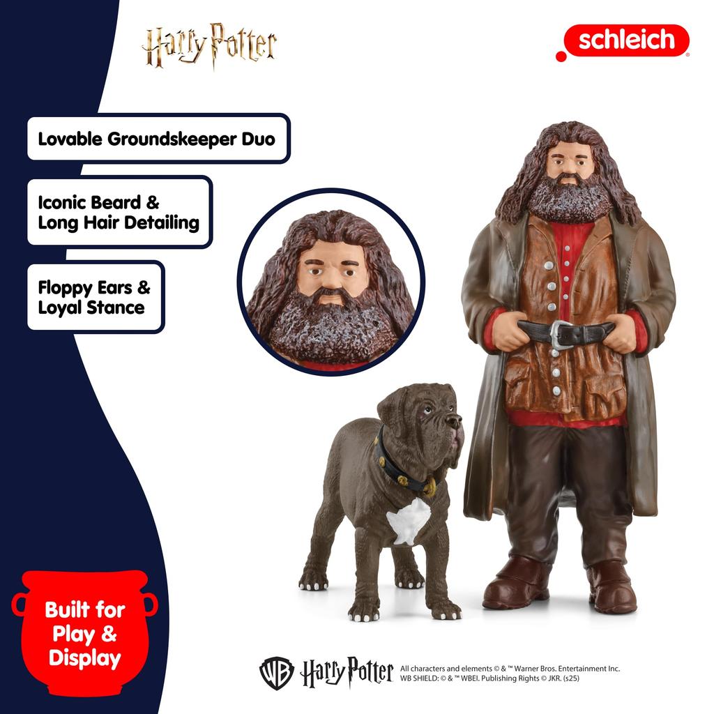 Schleich Harry Potter Series Hagrid and Fang 42638