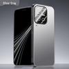 iQOO 15 Ultra Frosted Metal Case with Lens Protection - Solid Color, Drop-Resistant for iQOO 12/13.