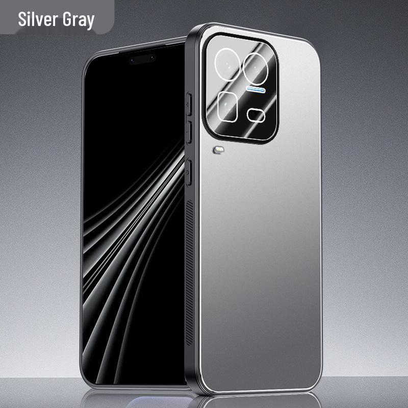 iQOO 15 Ultra Frosted Metal Case with Lens Protection - Solid Color, Drop-Resistant for iQOO 12/13. iQOO 15