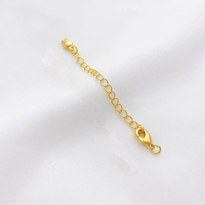 Gold Plated Star Heart Brass Lobster Clasps 75Mm Tail Extender Connector Chains Diy Jewelry Making Accessories