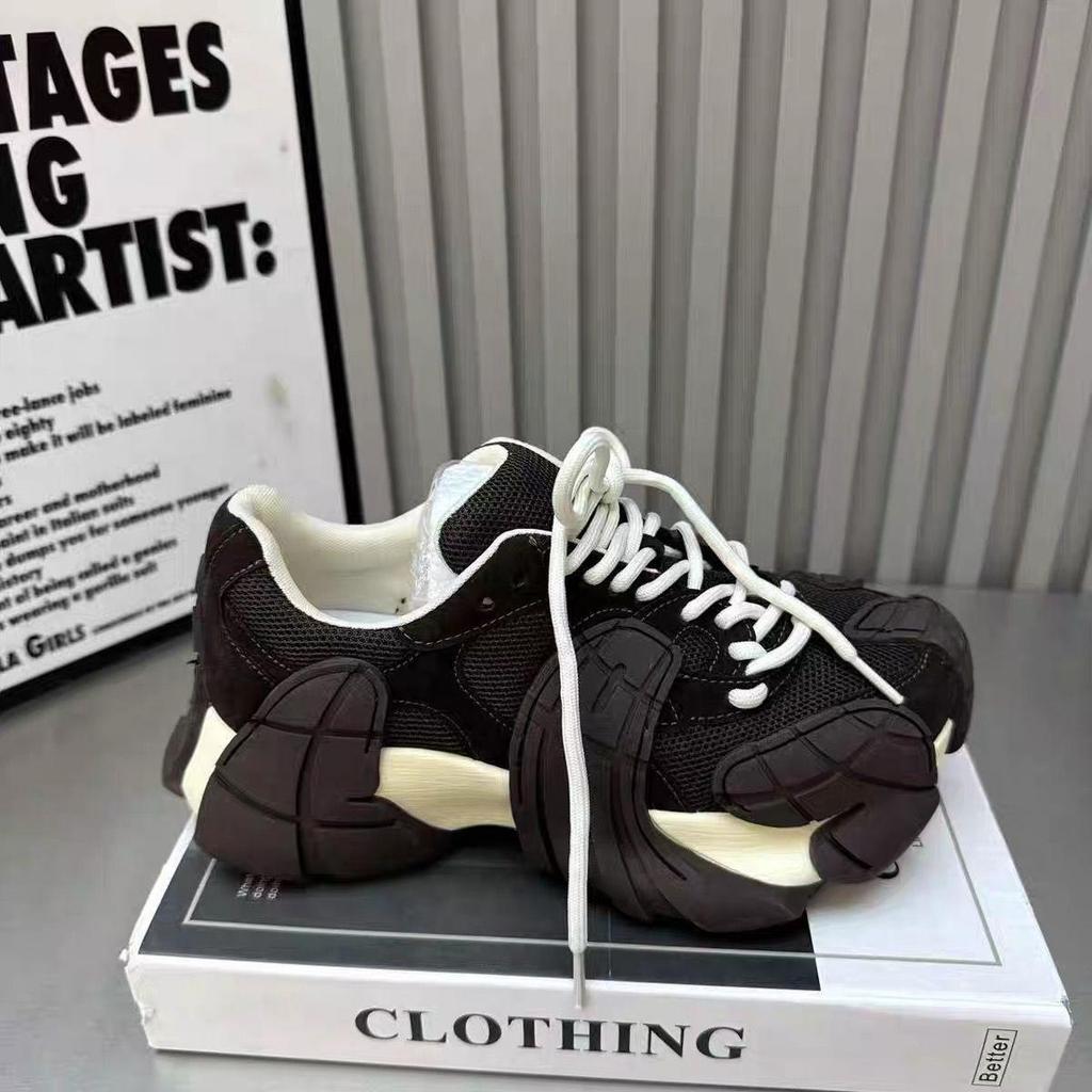 Europejska Ośmiornica Casualowe Damskie Oddychające Sneakersy: Modne, Wszechstronne, Dodające Wzrostu Modne Buty Taty