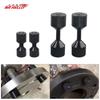 4 Pcs Aluminium Flange Two Hole Pins 1-1/8” Two Hole Alignment Pins 1-5/8” Detachable Flange Double Hole Pins