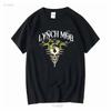 Black Lynch Mob T Shirt Size XL Vintage Washed Breathable Slightly Stretched Stylish Casual Streetwear Unisex Designer Clothes