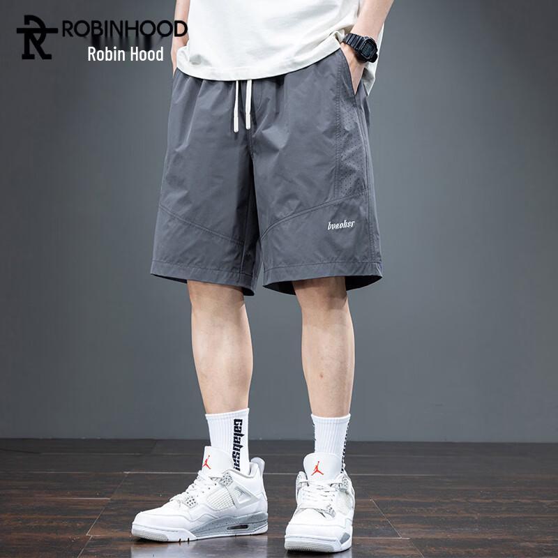 ROBINHOOD Men s Casual Quick-Dry Summer Shorts 3XL