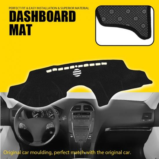 Dashmat For 2007 2008 2009 10 2011 Lexus ES350 Dash Mat Dashboard Cover Black EV