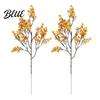 Durable Faux Plant Accents for Home Realistic Artificial Flowers Autumn Decoration Silk Floral Themed Interior Ornaments Branches Halloween