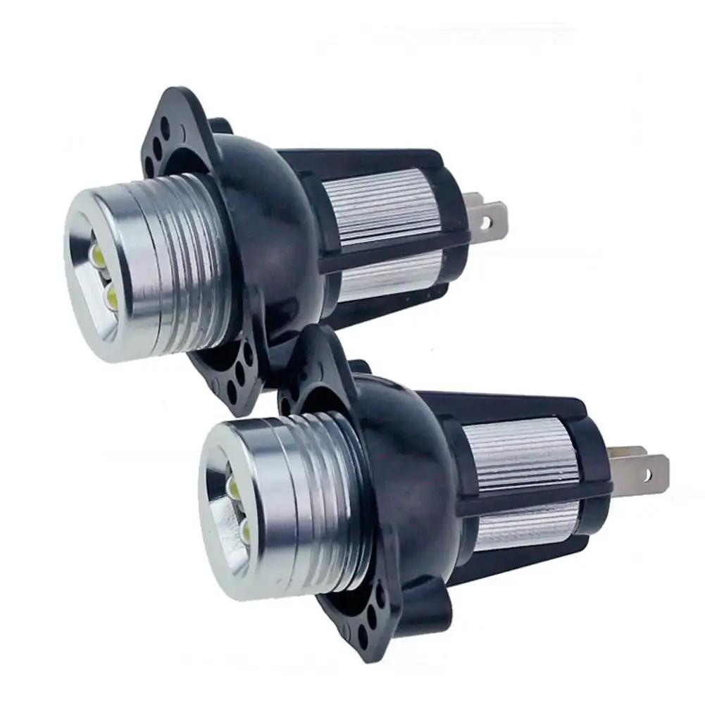 2 stk 10w LED Angel Eyes markeringslys Pærer feilfri hvit/rød/blå for BMW E90 E91 3-serie 325i 328i 335i 2006-2008