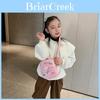 Cute Cartoon Rabbit And Bear Crossbody Bag For Children Durable Lightweight Fabric