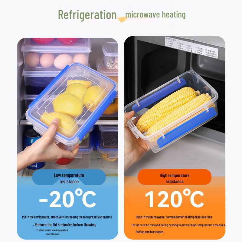 Ru Han Microwaveable Plastic Refrigerator Storage Container