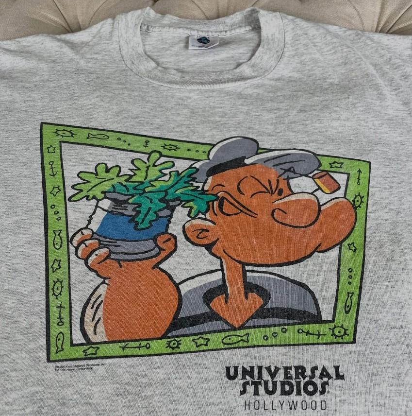 

1995 Popeye High-Quality Reprint Tshirt Gift All Size S-4XL Unisex T-Shirt M