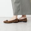 HIMIKO Ballet Flats, Genuine Leather, Simple Cushioned Design, 651307, brown/C 235