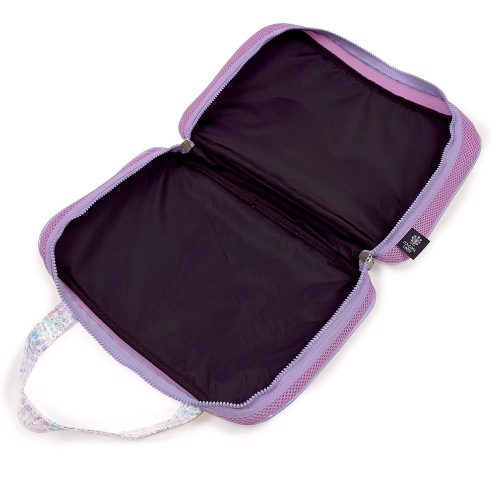 BUNTER CANDY-STIL Kalligraphie-Set für die Grundschule Floral mit Schultergurt N2226010 Mädchen, Schüler, Kuretake, Oasis, Riemen,